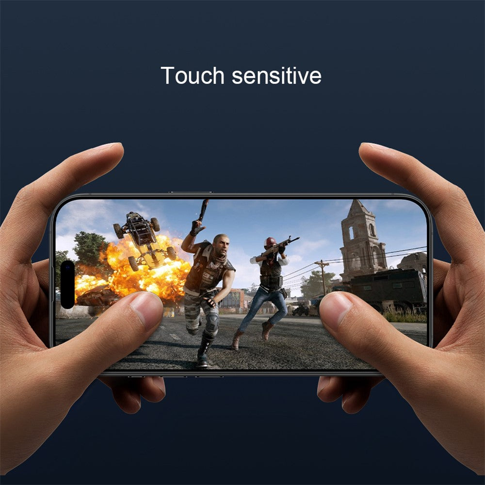 NILLKIN 3D CP+MAX For iPhone 16 Pro Max Screen Protector Full Coverage Anti Explosion AGC Glass Film