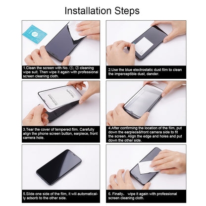 NILLKIN 3D CP+MAX For iPhone 16 Pro Max Screen Protector Full Coverage Anti Explosion AGC Glass Film