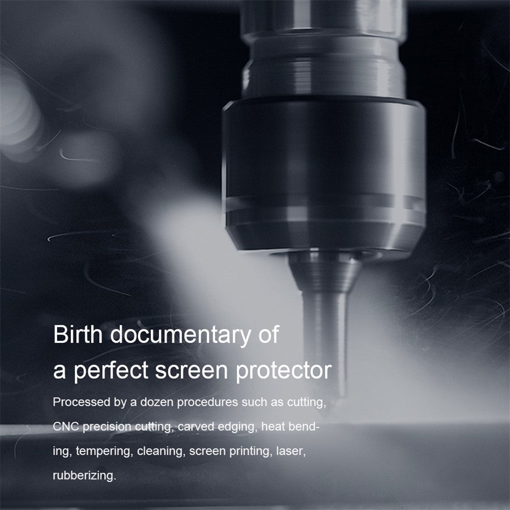 NILLKIN 3D CP+MAX For iPhone 16 Pro Max Screen Protector Full Coverage Anti Explosion AGC Glass Film