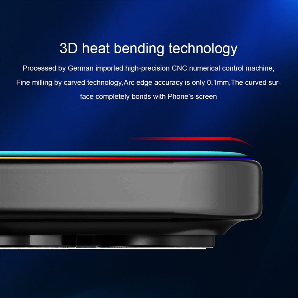 NILLKIN 3D CP+MAX For iPhone 16 Pro Max Screen Protector Full Coverage Anti Explosion AGC Glass Film