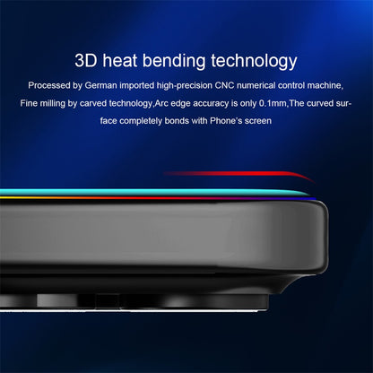 NILLKIN 3D CP+MAX For iPhone 16 Pro Max Screen Protector Full Coverage Anti Explosion AGC Glass Film