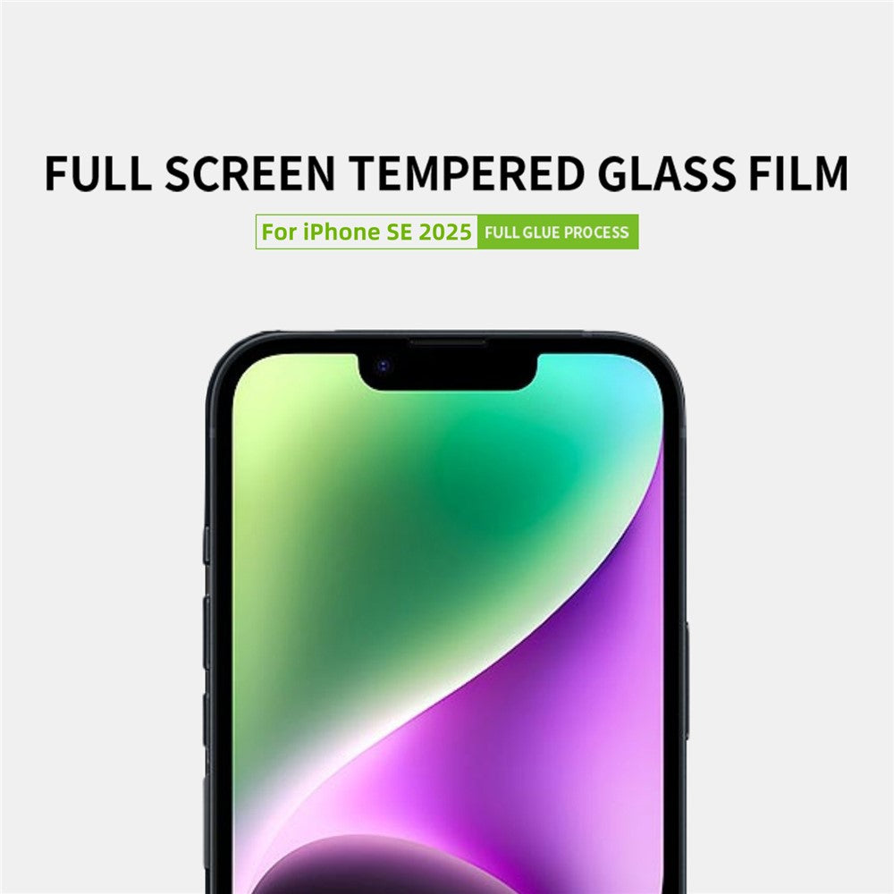 PINWUYO JK Series-2 for iPhone 17e / 16e High Aluminium-Silicon Glass Film 9H Full Screen Protector