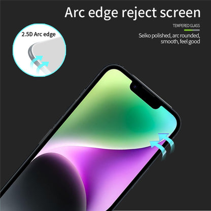 PINWUYO JK Series-2 for iPhone 17e / 16e High Aluminium-Silicon Glass Film 9H Full Screen Protector
