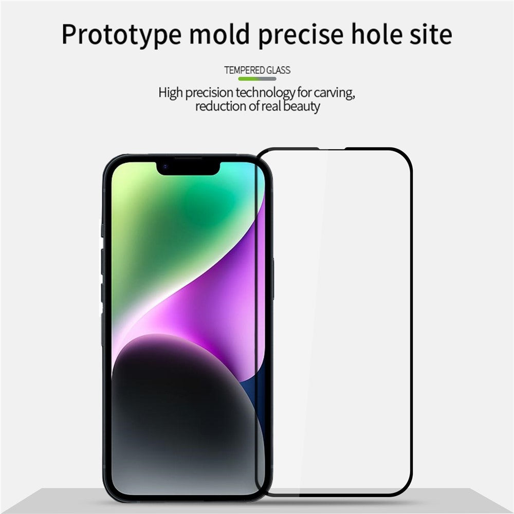 PINWUYO JK Series-2 for iPhone 17e / 16e High Aluminium-Silicon Glass Film 9H Full Screen Protector