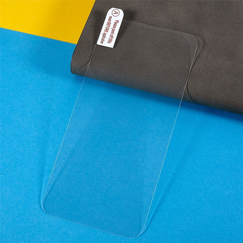2PCS For iPhone 14 Pro Max 2.5D Big Arc Edge Anti-scratch Screen Protector High Aluminum-silicon Glass Anti-explosion Tempered Glass Film