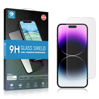 MOCOLO 50Pcs For iPhone 14 Pro Screen Protector Anti-Scratch Clear Tempered Glass Film