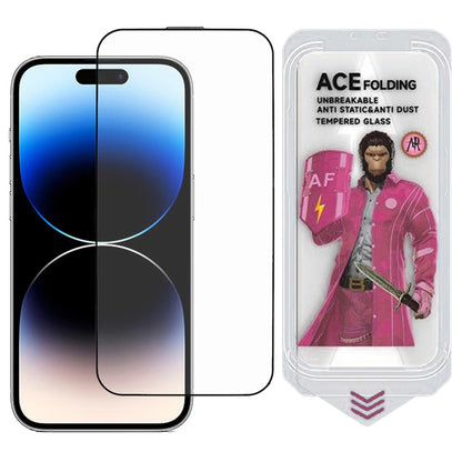 ESHMILY Matte Screen Protector For iPhone 16 / 15 / 14 Pro , 2.5D High Aluminium-Silicon Glass Film with Easy Installation Tool