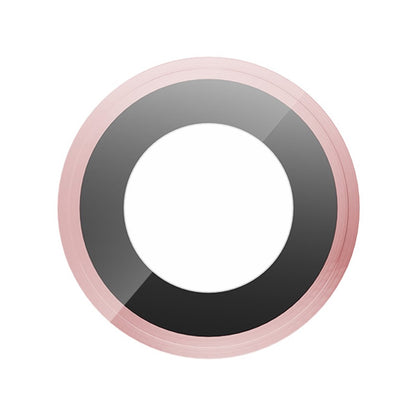 RURIHAI For iPhone 17e / 16e Camera Lens Protector Tempered Glass Metal Ring Lens Film