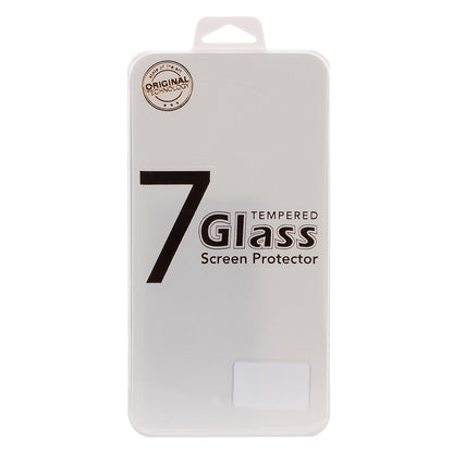 For iPhone 14 Pro Screen Protector Full Glue Electroplated White Edge High Aluminum Silicone Glass Film