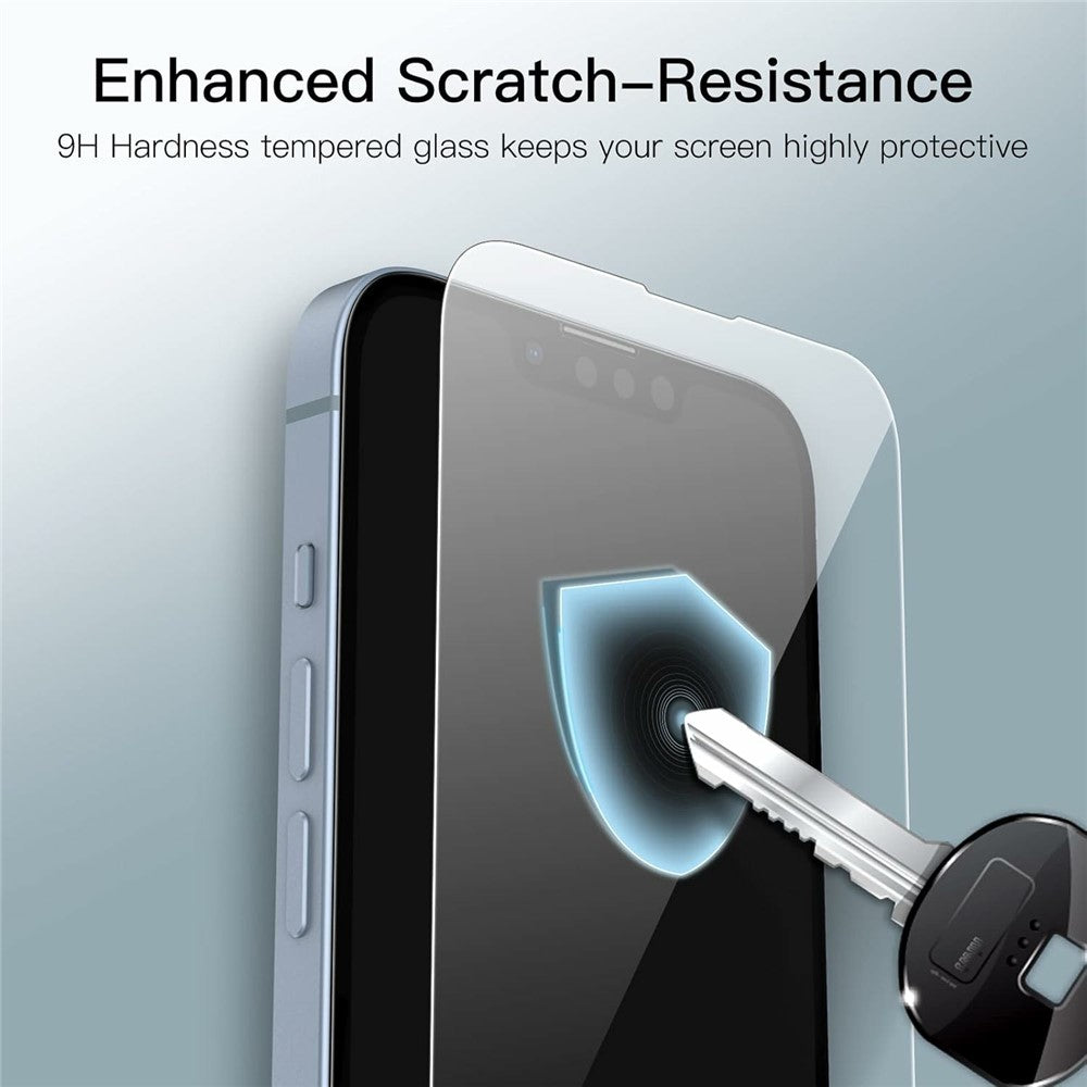 For iPhone 17e / 16e Clear Tempered Glass Screen Protector Anti-Explosion Film + Camera Lens Protector