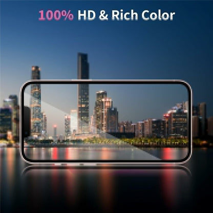 2Pcs For iPhone 17e / 16e HD Clear Screen Protector Anti-Explosion 2.5D Arc Edge Tempered Glass Screen Film