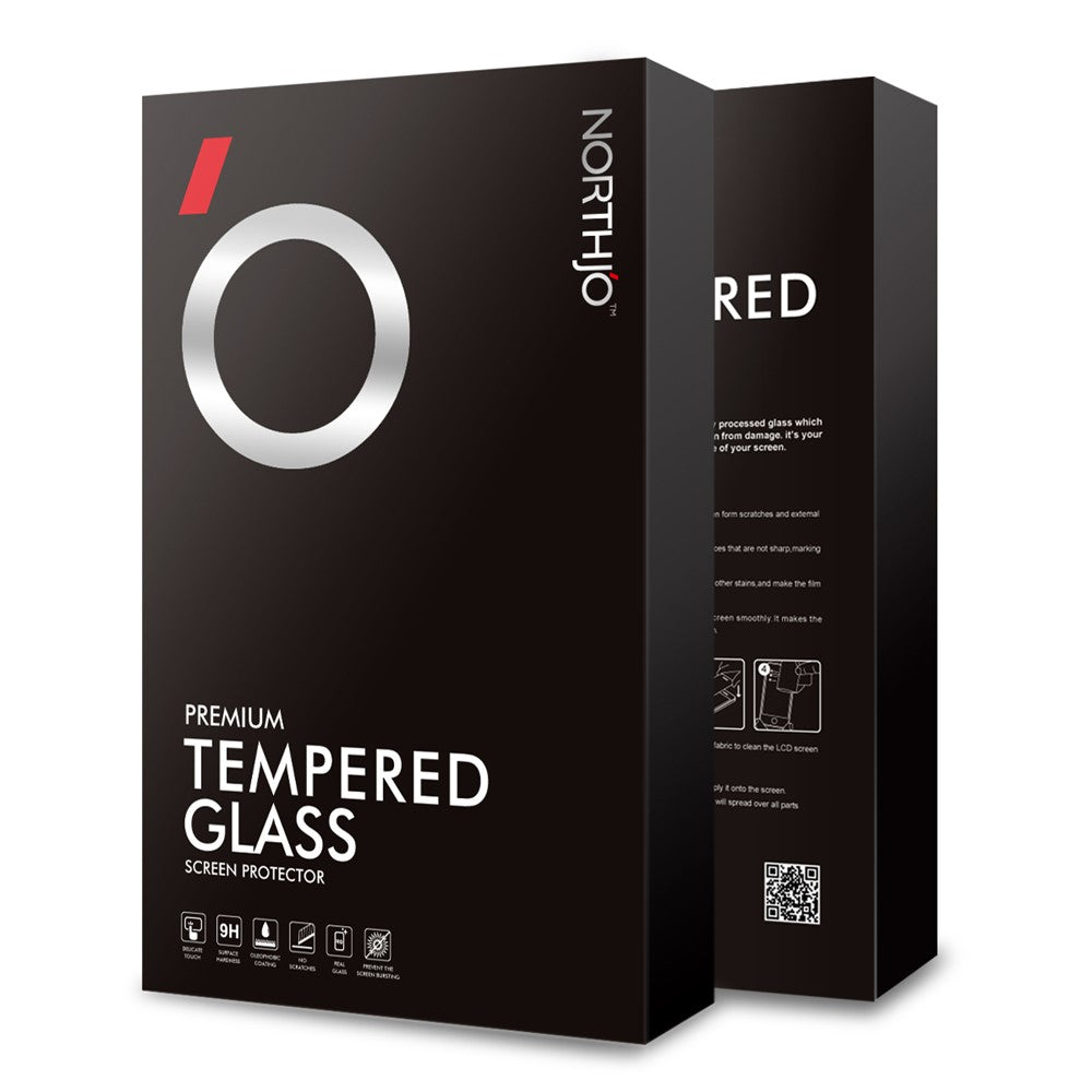 NORTHJO A+ For iPhone 17e / 16e Screen Protector Clarity 2.5D Tempered Glass Film