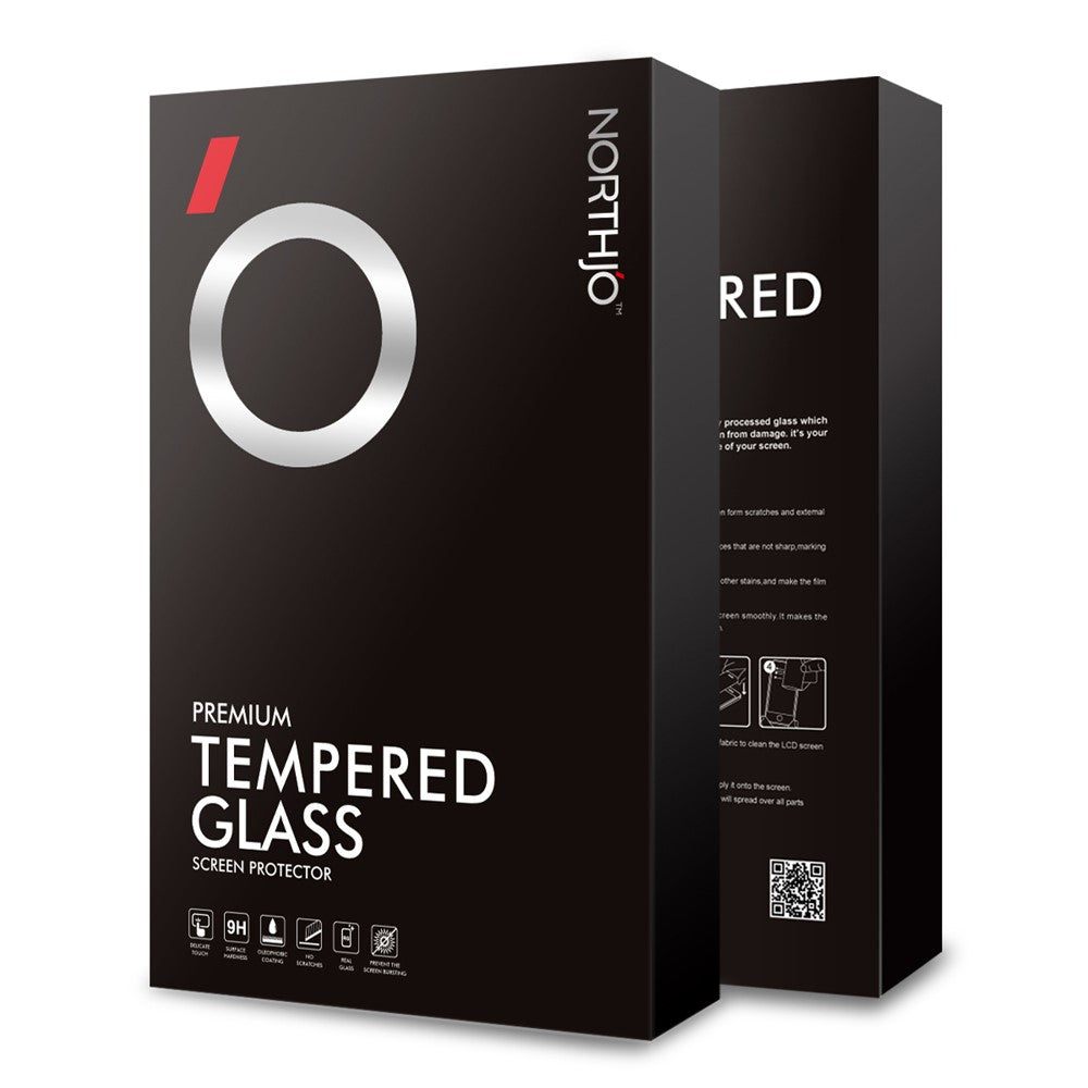 NORTHJO A+ For iPhone 17e / 16e HD Screen Protector 2.5D Arc 28 Degree Anti-Spy 0.3mm Tempered Glass Film