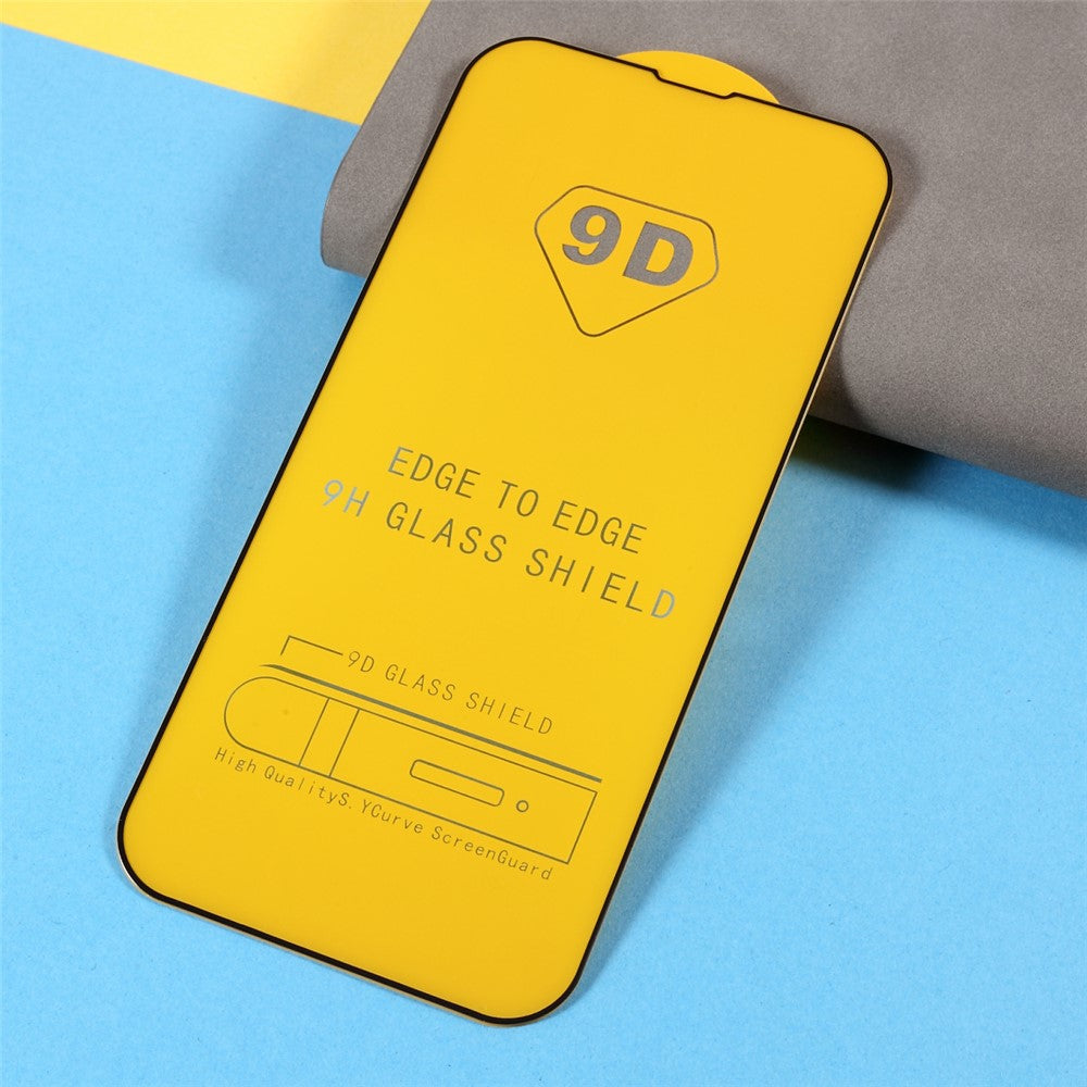 For iPhone 17e / 16e Screen Protector 9D Side Glue Full Covering Tempered Glass Film