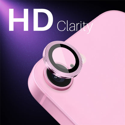 NORTHJO 1 Set For iPhone 17e / 16e Camera Lens Flim + Tempered Glass + Metal Ring Lens Protector