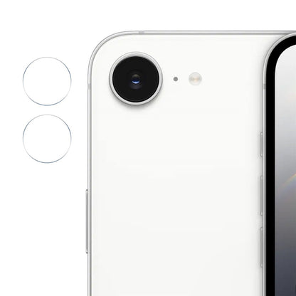 ENKAY HAT PRINCE For iPhone 17e / 16e 2Pcs Camera Lens Protector   0.2mm 9H High Aluminum-Silicon Glass Film