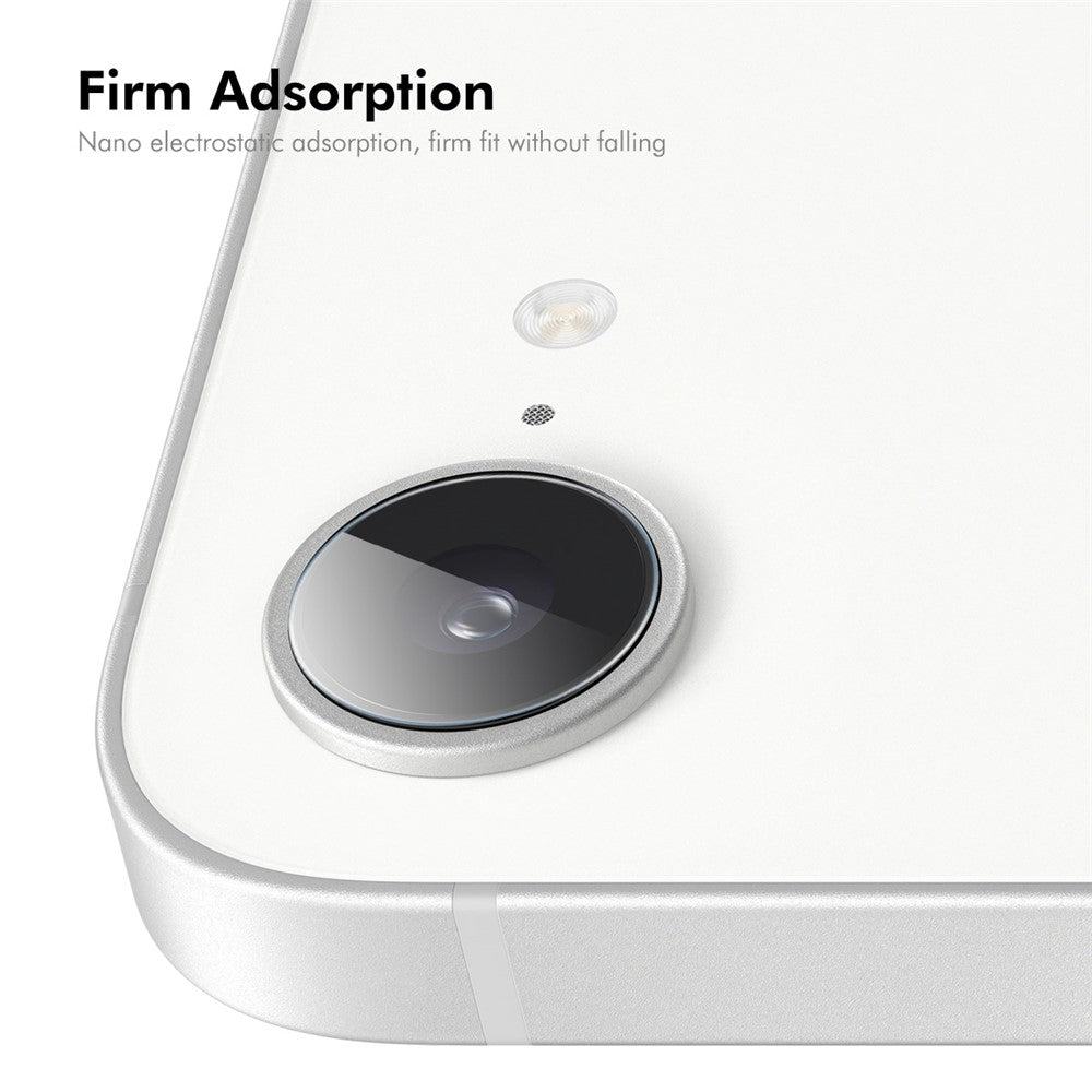 ENKAY HAT PRINCE For iPhone 17e / 16e 2Pcs Camera Lens Protector   0.2mm 9H High Aluminum-Silicon Glass Film