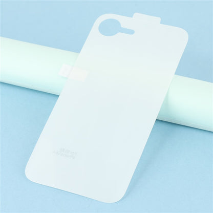 For iPhone 17e / 16e Anti Scratch Hydrogel Film Ultra Clear Full Cover Soft TPU Phone Back Protector