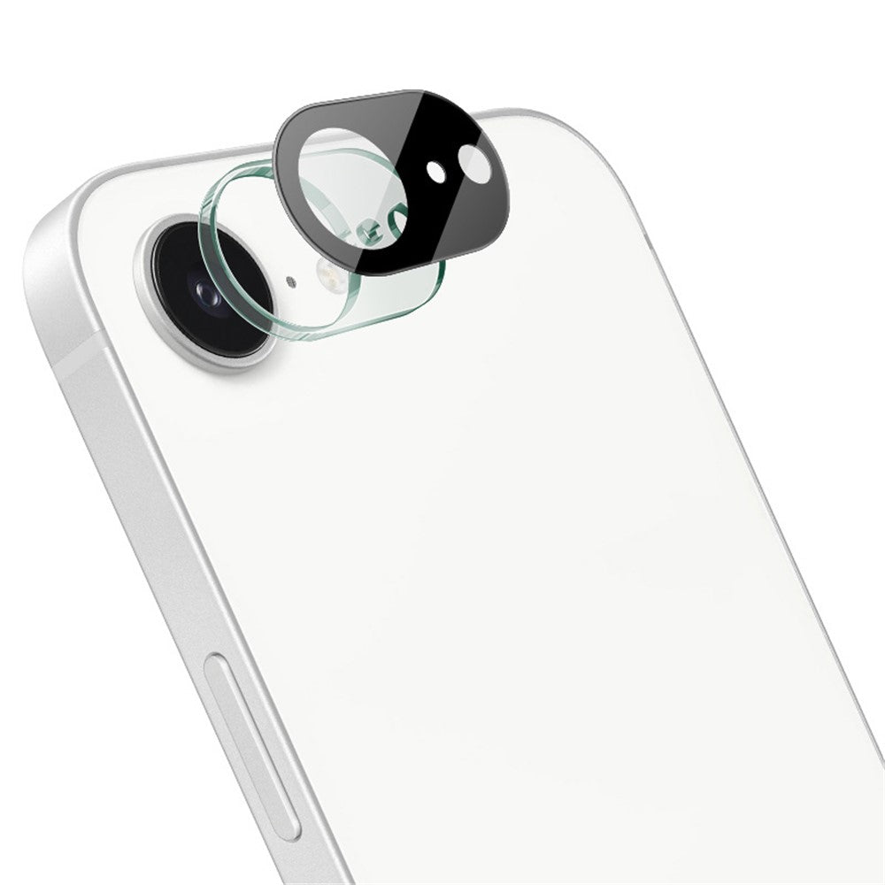 IMAK For iPhone 17e / 16e Tempered Glass Lens Film + Acrylic Cap (Black Version)