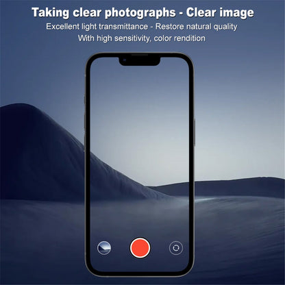 IMAK For iPhone 17e / 16e Tempered Glass Lens Film + Acrylic Cap (Black Version)