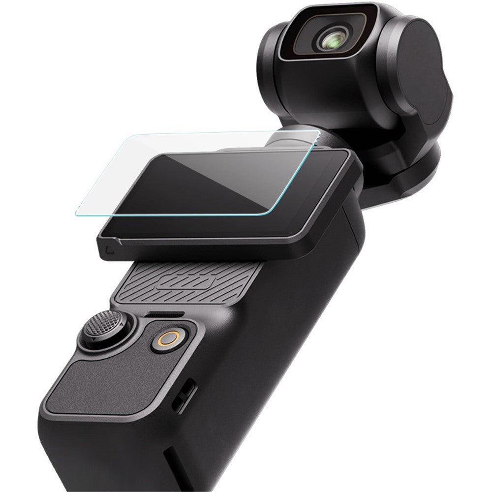 IMAK For DJI Osmo Pocket 3 Crystal Clear Tempered Glass Screen Protector with Self Positioning Frame