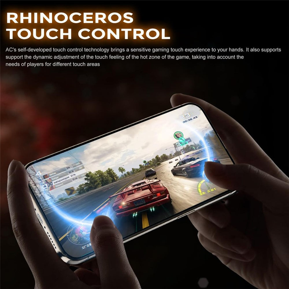 2Pcs For iPhone 14 Pro Screen Protector HD Clear High Aluminium Silicon Glass Film with Dust Removal Tool