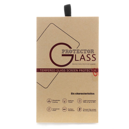 For iPhone 14 Pro Max Luminous Frame Tempered Glass HD Clear Film Full Glue Full Coverage Anti-explosion Screen Protector