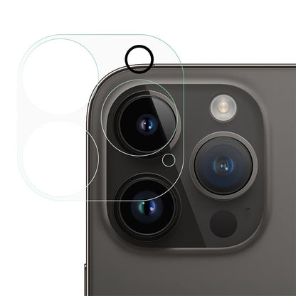 For iPhone 14 Pro / 14 Pro Max Camera Lens Protector HD Clear High Aluminium-silicon Tempered Glass Anti-Scratch Back Camera Lens Film