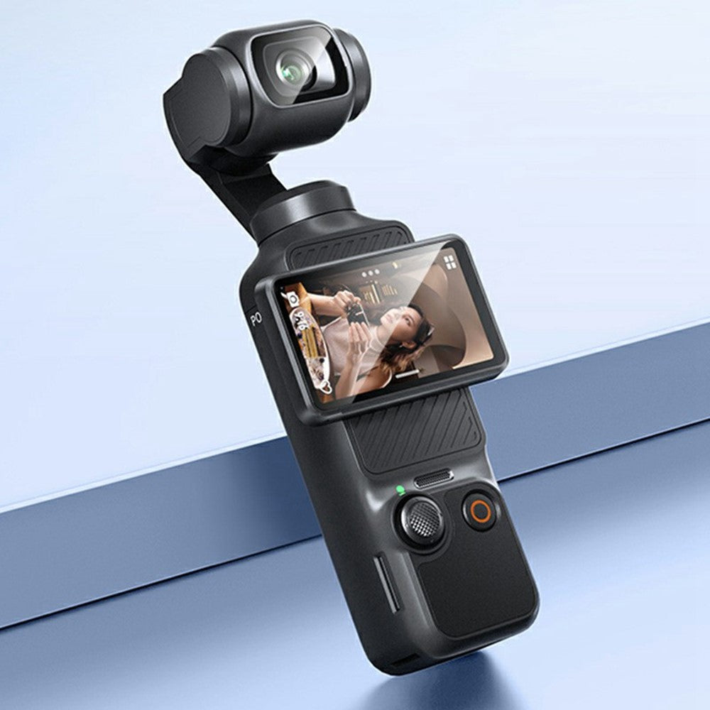 RURIHAI For DJI Osmo Pocket 3 Lens Film + Screen Protector 0.2mm 2.5D High Aluminium-Silicon Glass Guard