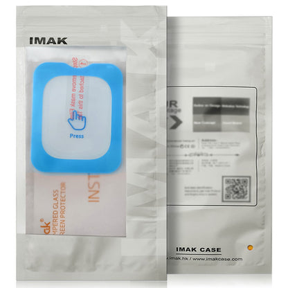 IMAK For DJI Osmo Action 5 Pro Tempered Glass Screen Protector + Lens Film Set with Self Positioning Frame