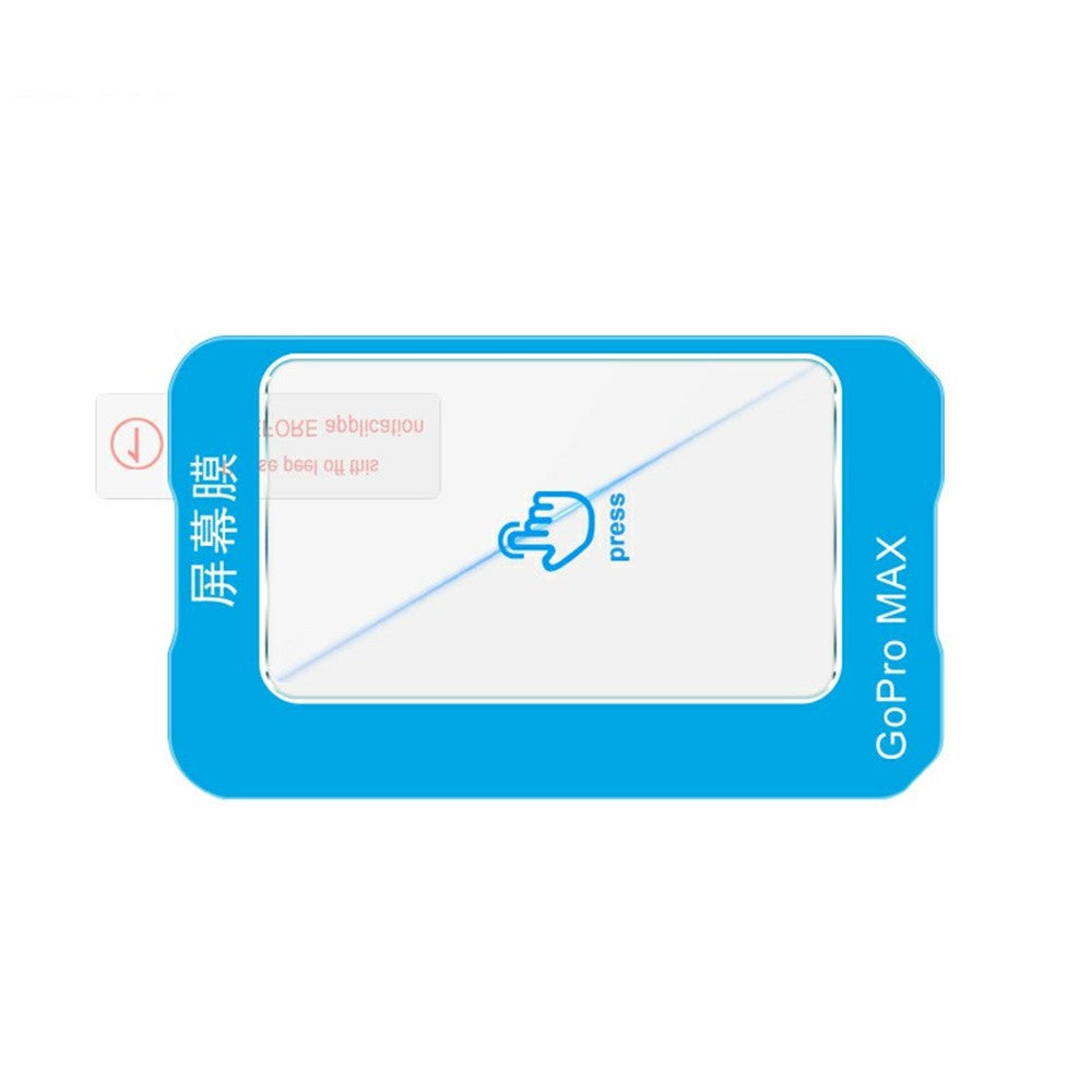 IMAK For GoPro Max Clear Tempered Glass Screen Protector with Self Positioning Frame