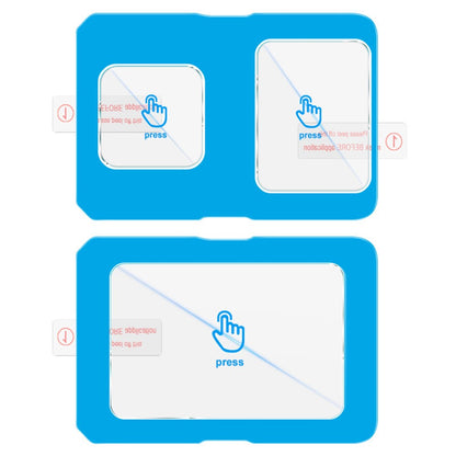 IMAK For GoPro Hero 13 Black Tempered Glass Screen Protector + Lens Film Set with Self Positioning Frame