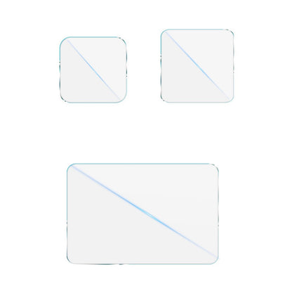 IMAK For GoPro Hero 12 Black Tempered Glass Screen Protector + Lens Film Set with Self Positioning Frame