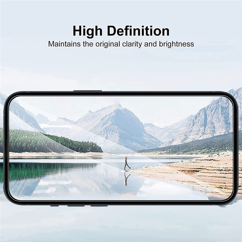 For iPhone 17 Pro Screen Protector 2.5D HD Tempered Glass Film