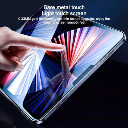 For Samsung Galaxy Tab A11+ / A9+ Screen Protector Tempered Glass HD Film with Automatic Dust Removal Tool