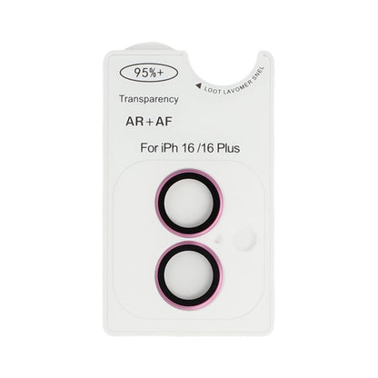 For iPhone 16 / 16 Plus AR + AF Lens Protector Anti-Glare Positioning Clear Lens Film