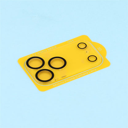 2Pcs For iPhone 17 Pro Max Camera Lens Protector Silk Printing Lens Film 3D Arc Edge