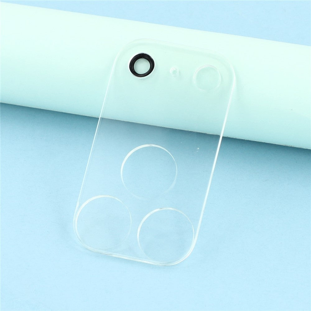 2Pcs For iPhone 17 Pro Max Camera Lens Protector 3D Arc Edge Anti-Scratch Tempered Glass Lens Film