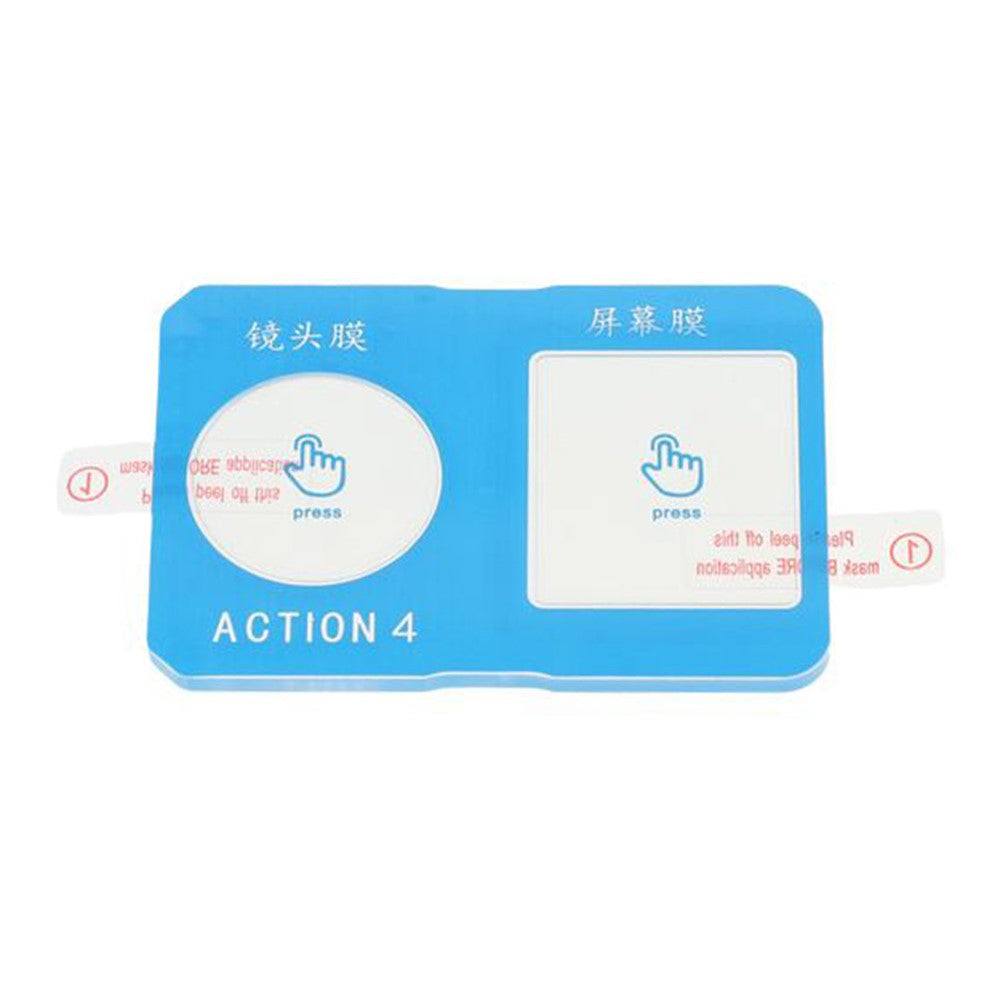 For DJI Osmo Action 4 Screen Protector Set Front / Rear Lens Crystal Clear Anti Drop Camera Film