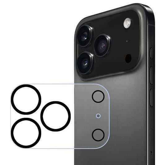ENKAY HAT PRINCE For iPhone 17 Pro Camera Lens Protector   Tempered Glass Lens Film with Black Ring