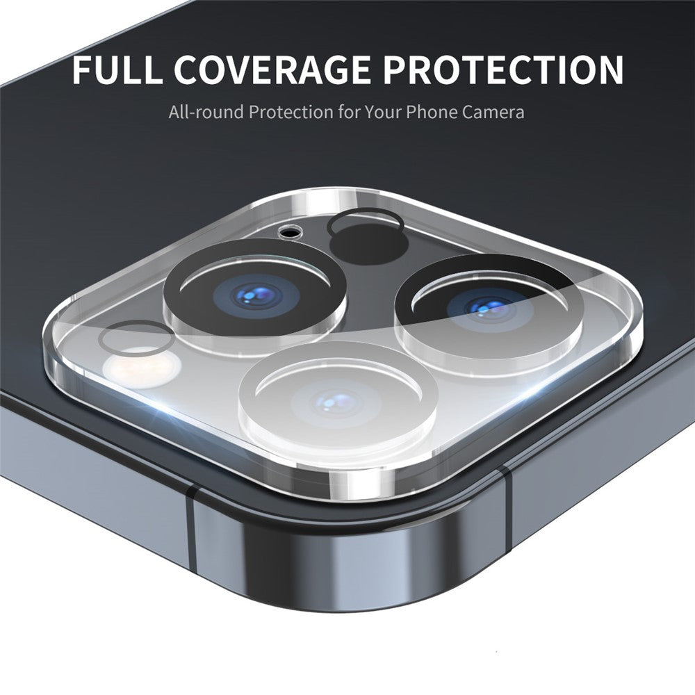 ENKAY HAT PRINCE For iPhone 17 Pro Camera Lens Protector   Tempered Glass Lens Film with Black Ring