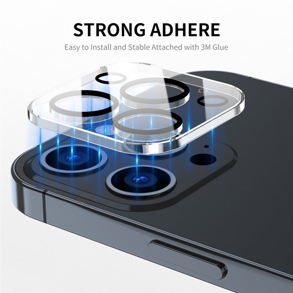 ENKAY HAT PRINCE For iPhone 17 Pro Camera Lens Protector   Tempered Glass Lens Film with Black Ring