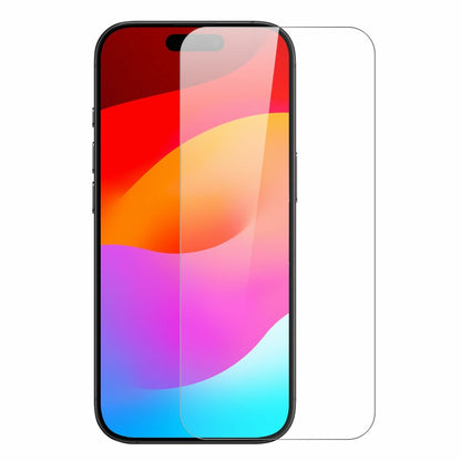 NORTHJO 2Pcs A+ Clear Screen Protector for iPhone 17 Pro Max Shatterproof 0.3mm 2.5D Tempered Glass Film