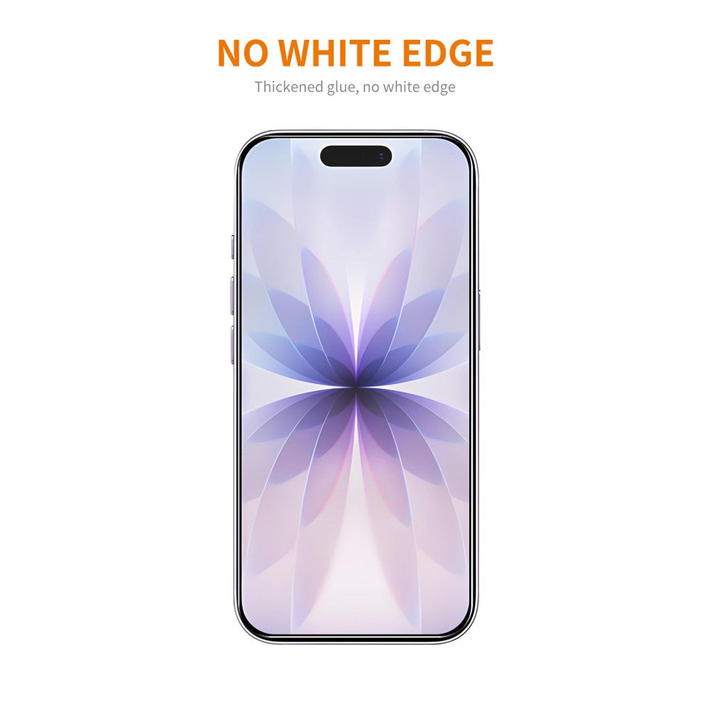 ENKAY HAT PRINCE For iPhone 17 Screen Protector Thick Adhesive 9H Arc Edges High Aluminium-Silicon Glass Film