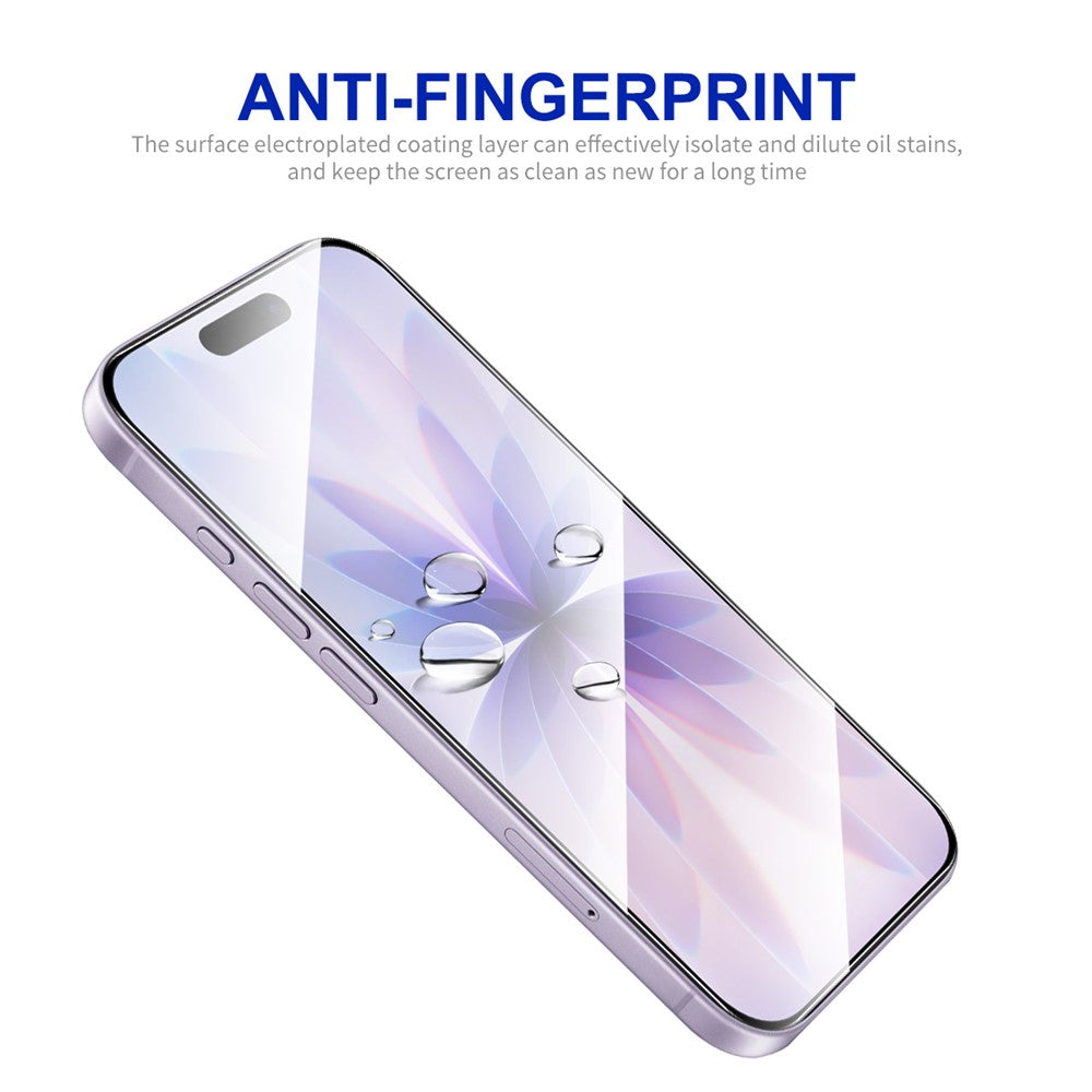 ENKAY HAT PRINCE 2Pcs For iPhone 17 Screen Protector Thick Adhesive 0.26mm 2.5D High Aluminium-Silicon Glass Film