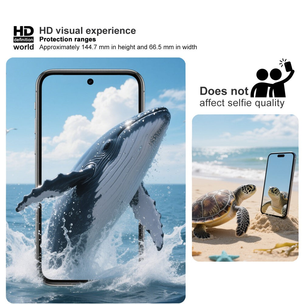 IMAK H Series For iPhone 17 / 17 Pro Tempered Glass Screen Protector Shatter-Proof Protection