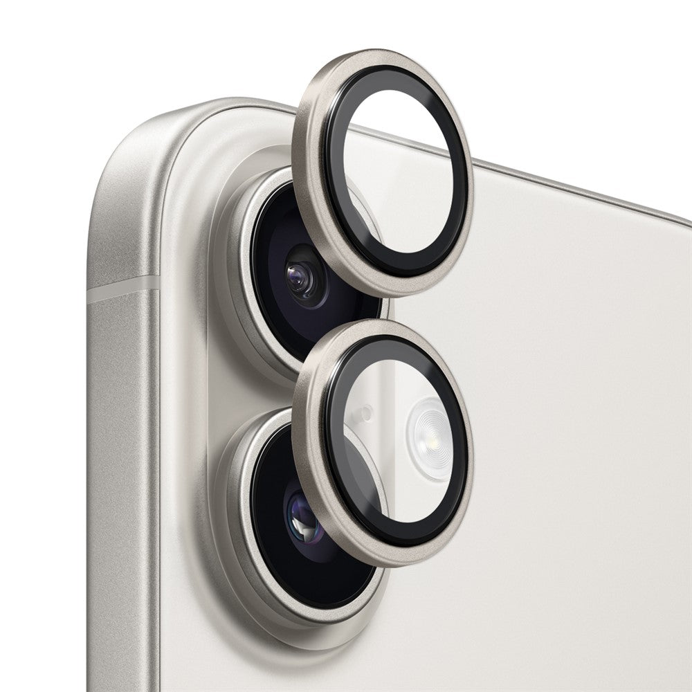 NORTHJO For iPhone 17 Camera Lens Protector Tempered Glass Lens Film Metal Ring Guard 1:1 Original Design