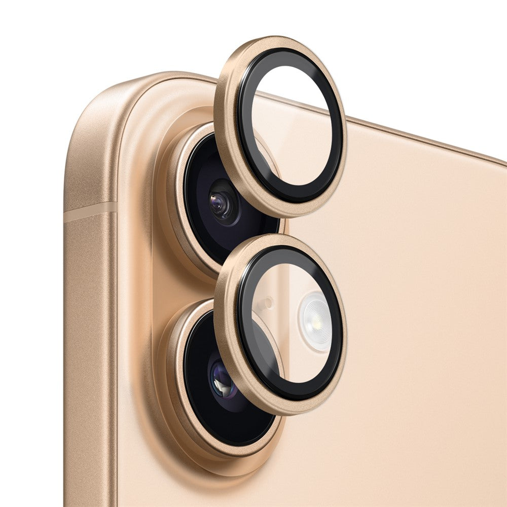 NORTHJO For iPhone 17 Camera Lens Protector Tempered Glass Lens Film Metal Ring Guard 1:1 Original Design