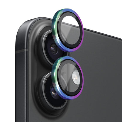 NORTHJO For iPhone 17 Camera Lens Protector Tempered Glass Lens Film Metal Ring Guard 1:1 Original Design