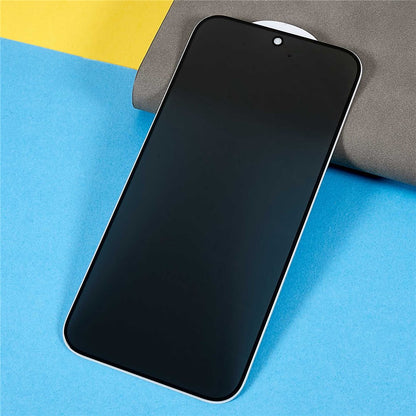 For OnePlus Nord CE5 5G / Ace 5 Racing 5G Anti-Peep Tempered Glass Full Covering Silk Printing Screen Protector